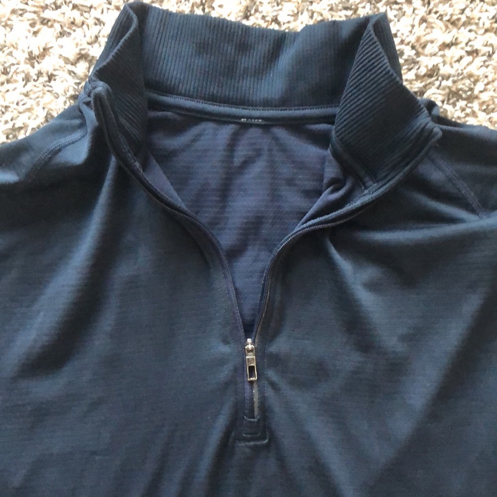 Men’s Lululemon 1/4 Zip - Navy Blue, Size L